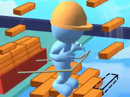 Xogo Brick Rush 3D en liña