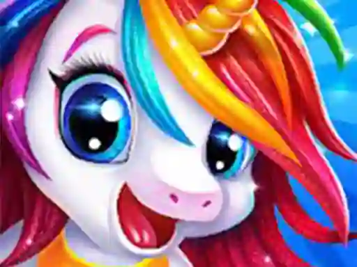 Xogo Unicorn Make up Girl en liña