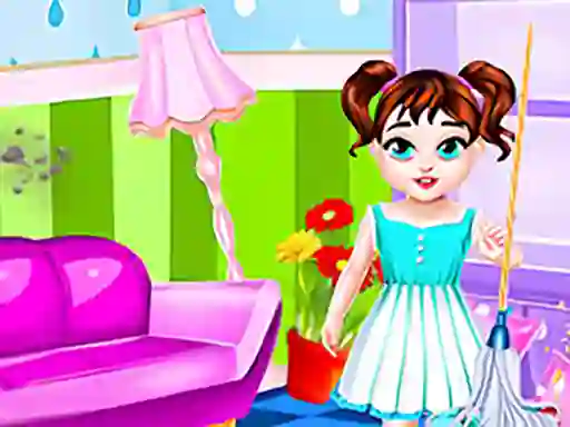 Xogo Baby Taylor House Cleanup en liña
