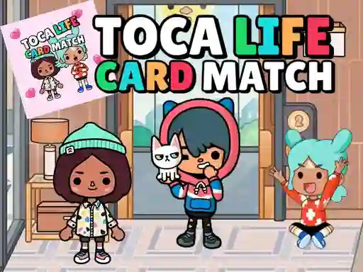 Xogo Toca Life Memory Card Match en liña