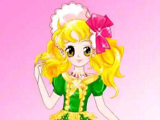 Xogo Anime Girl Dressup en liña