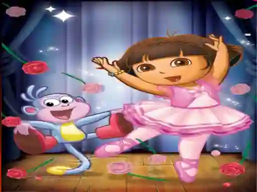 Xogo Dora Find Differences en liña