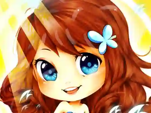 Xogo Fantasy Cinderella Dress Up en liña