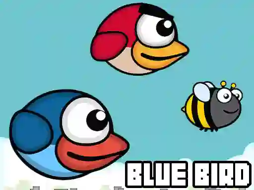 Xogo Flying Blue Bird en liña