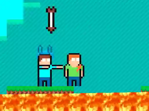 Xogo Pixel Battle Upward en liña