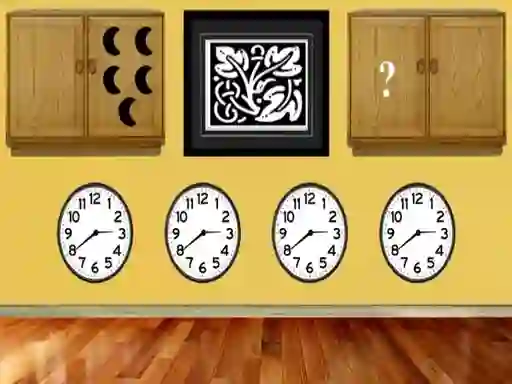 Xogo Clock Room Escape en liña