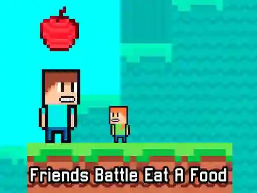 Xogo Friends Battle Eat A Food en liña
