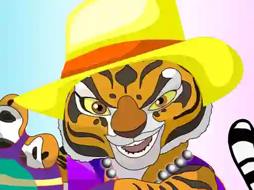 Xogo Kung Fu Panda Master Tigress en liña