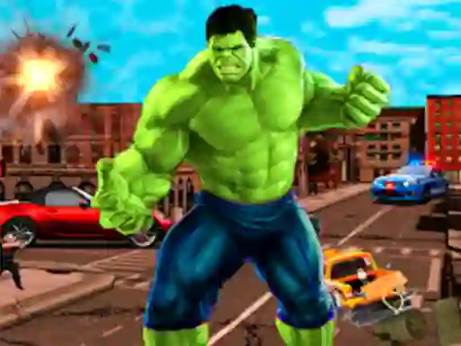 Xogo Street Gangster Hero Vs Scary Virus en liña