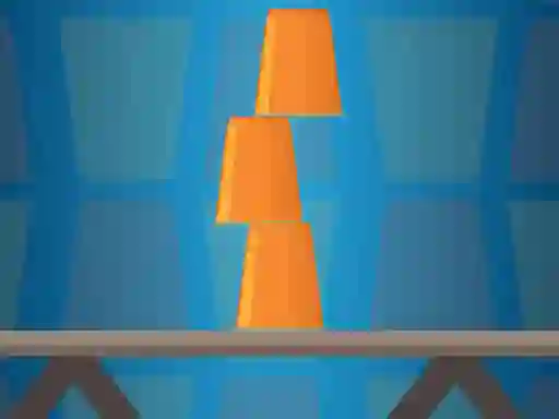 Xogo Cups Tower Builder en liña