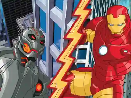 Xogo Avengers Iron Man Rise of Ultron 2 en liña