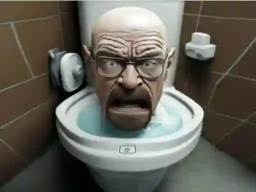 Xogo Funny Skibidi Toilet Face en liña