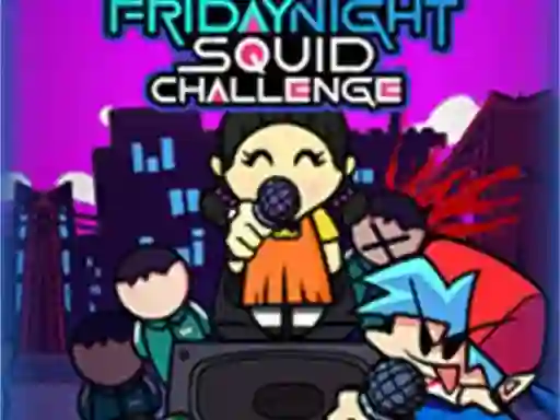 Xogo Super Friday Night Squid Challenge Game en liña