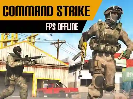 Xogo Command Strike FPS Offline en liña