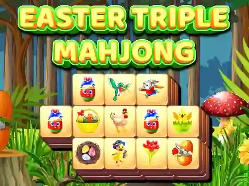 Xogo Easter Triple Mahjong en liña