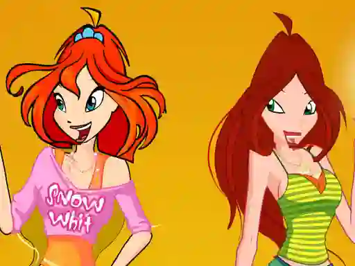 Xogo Bloom and Flora Dress Up en liña