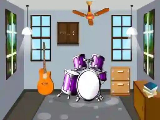 Xogo Musician House Escape en liña