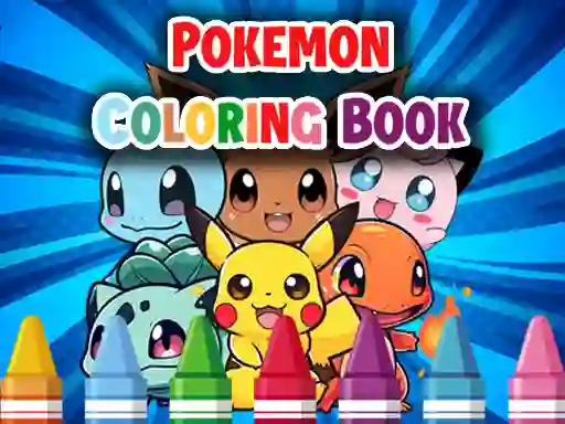 Xogo Pokemon Coloring Book en liña