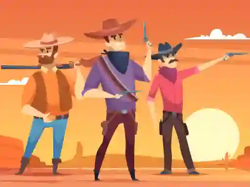 Xogo Wild West Shooting en liña