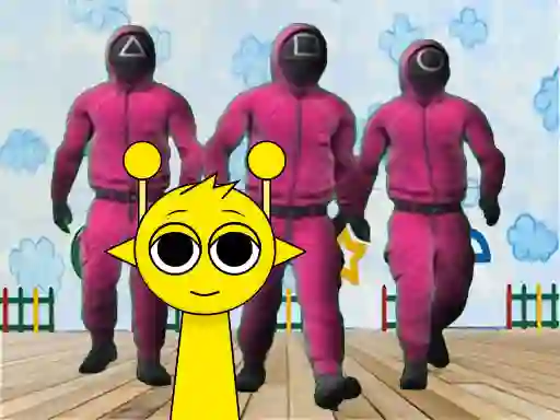 Xogo Sprunki in Squid Game Chamber en liña