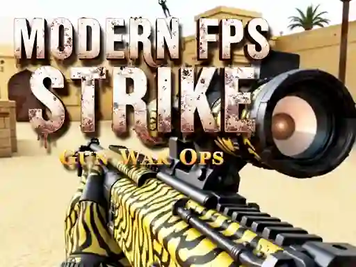 Xogo Modern FPS Strike Gun War Ops en liña