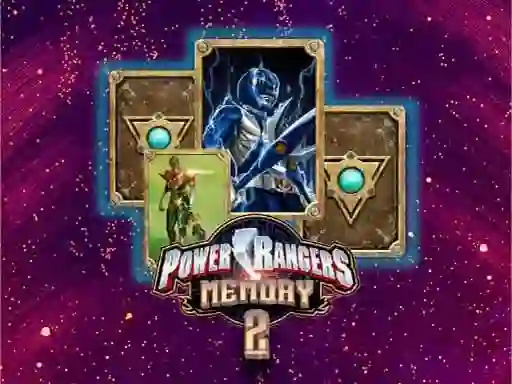Xogo Power Rangers Memory 2 en liña