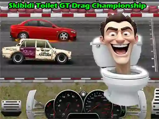 Xogo Skibidi Toilet GT Drag Championship en liña