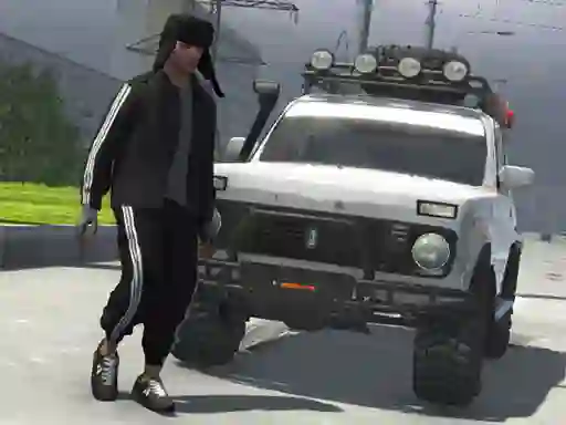 Xogo Russian Taz Driving 3 en liña