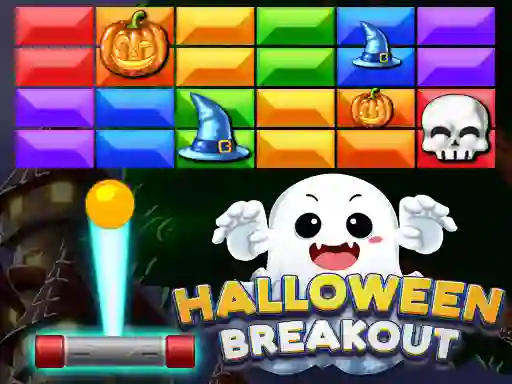 Xogo Halloween Breakout en liña