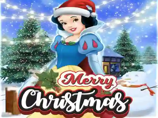 Xogo Snow White Xmas DressUp en liña
