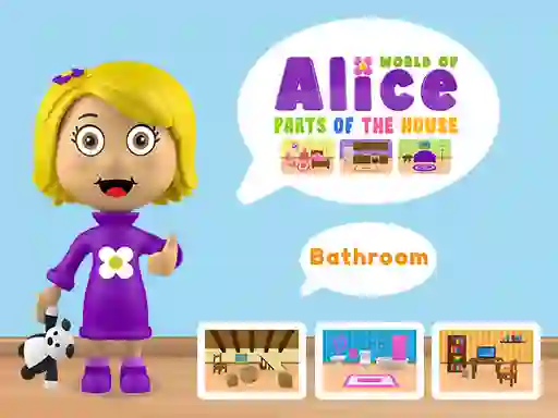 Xogo World of Alice Parts of the House en liña