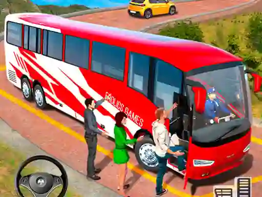 Xogo Modern Bus Simulator New Parking Games en liña