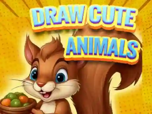 Xogo Draw Cute Animals en liña