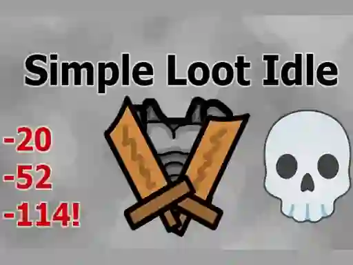 Xogo Simple Loot Idle en liña