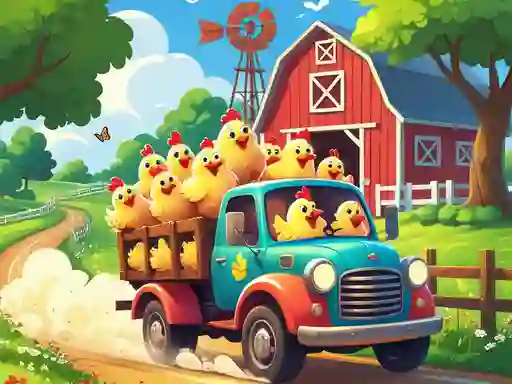 Xogo CluckNRun en liña
