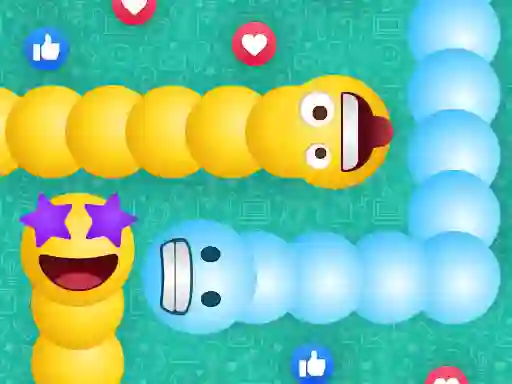 Xogo Social Media Snake en liña