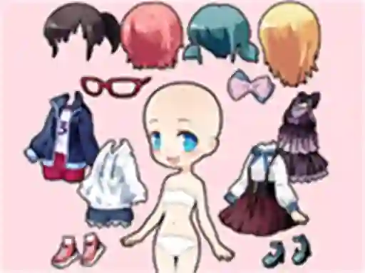 Xogo Chibi Anime Princess Doll en liña