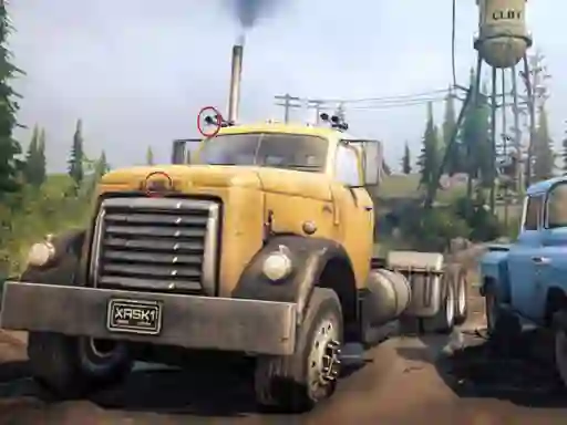 Xogo Offroad Trucks Differences en liña