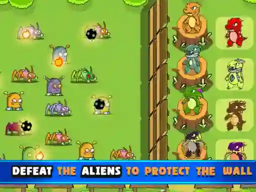 Xogo Tower Defense Dragon Merge en liña