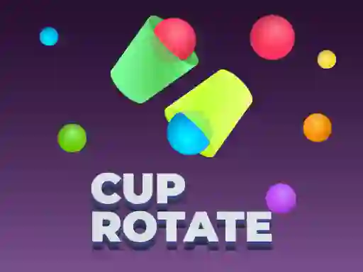 Xogo Cup Rotate Falling Balls en liña