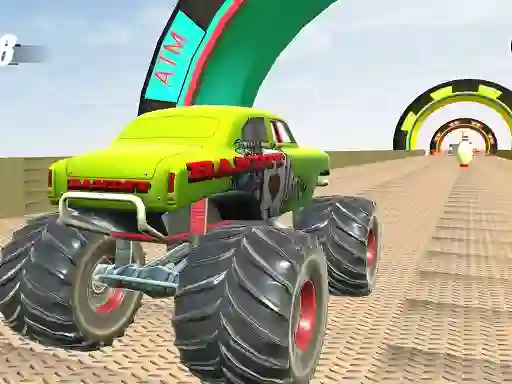 Xogo Monster Truck Extreme Stunts en liña