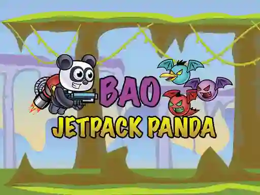 Xogo Jetpack Panda Bao en liña