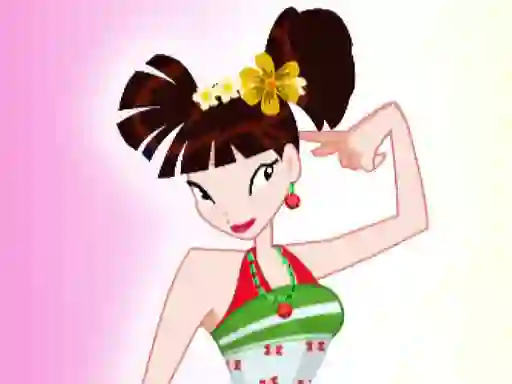 Xogo Winx Musa Dress Up en liña