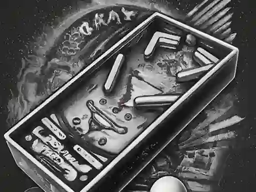 Xogo Pinball Black N White en liña