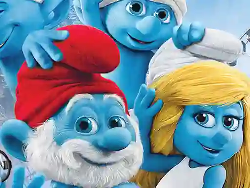 Xogo Smurf Jigsaw Puzzle Collection en liña