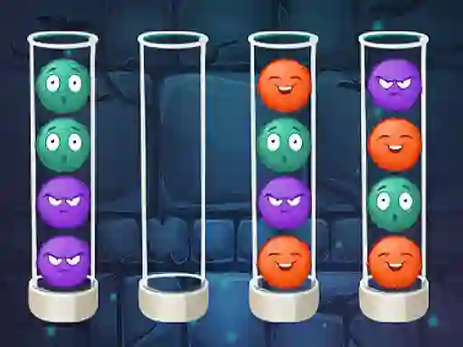 Xogo Fluffy Balls - Sorting en liña