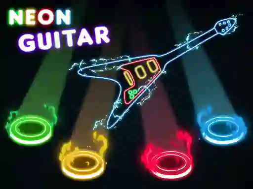 Xogo Neon Guitar en liña