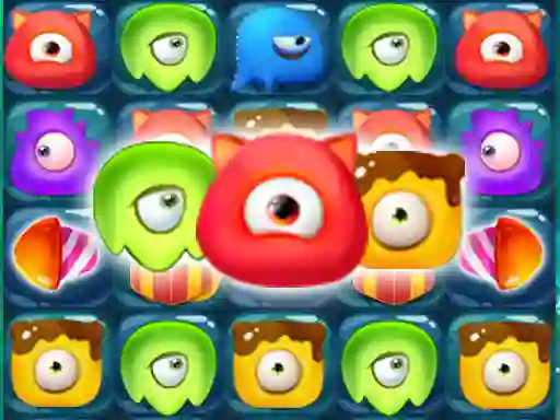 Xogo Monster Candy Crush en liña