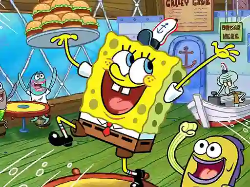 Xogo Sponge Bob Jigsaw Puzzle collection en liña