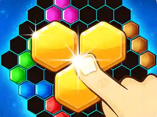 Xogo Hexa 2048 Puzzle Block Merge en liña
